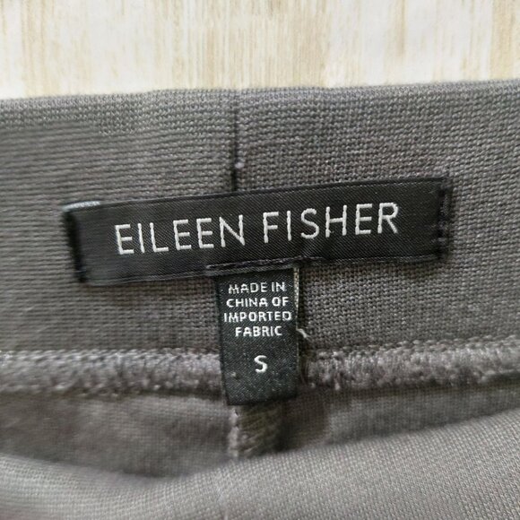 Eileen Fisher Womens Grey Pants Size Small~Stretch - Picture 3 of 8